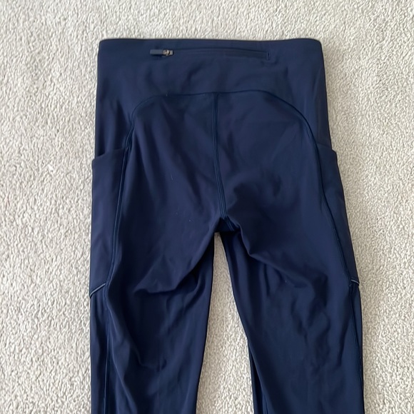 navy blue lululemon leggings - Picture 1 of 6